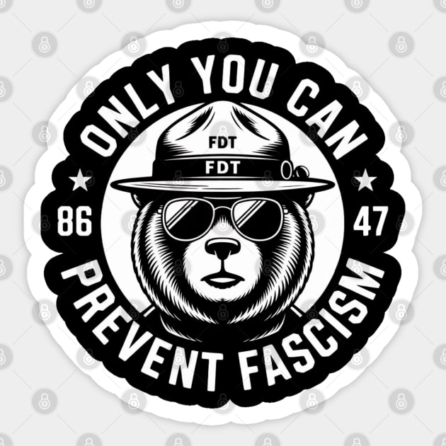 anti-trump Sticker by Creatifly Graphic Tees